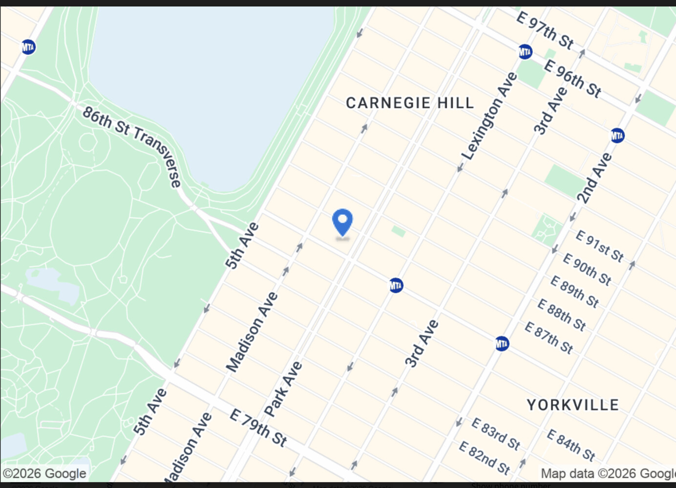 1040 Park Avenue 11C Carnegie Hill New York NY 10028