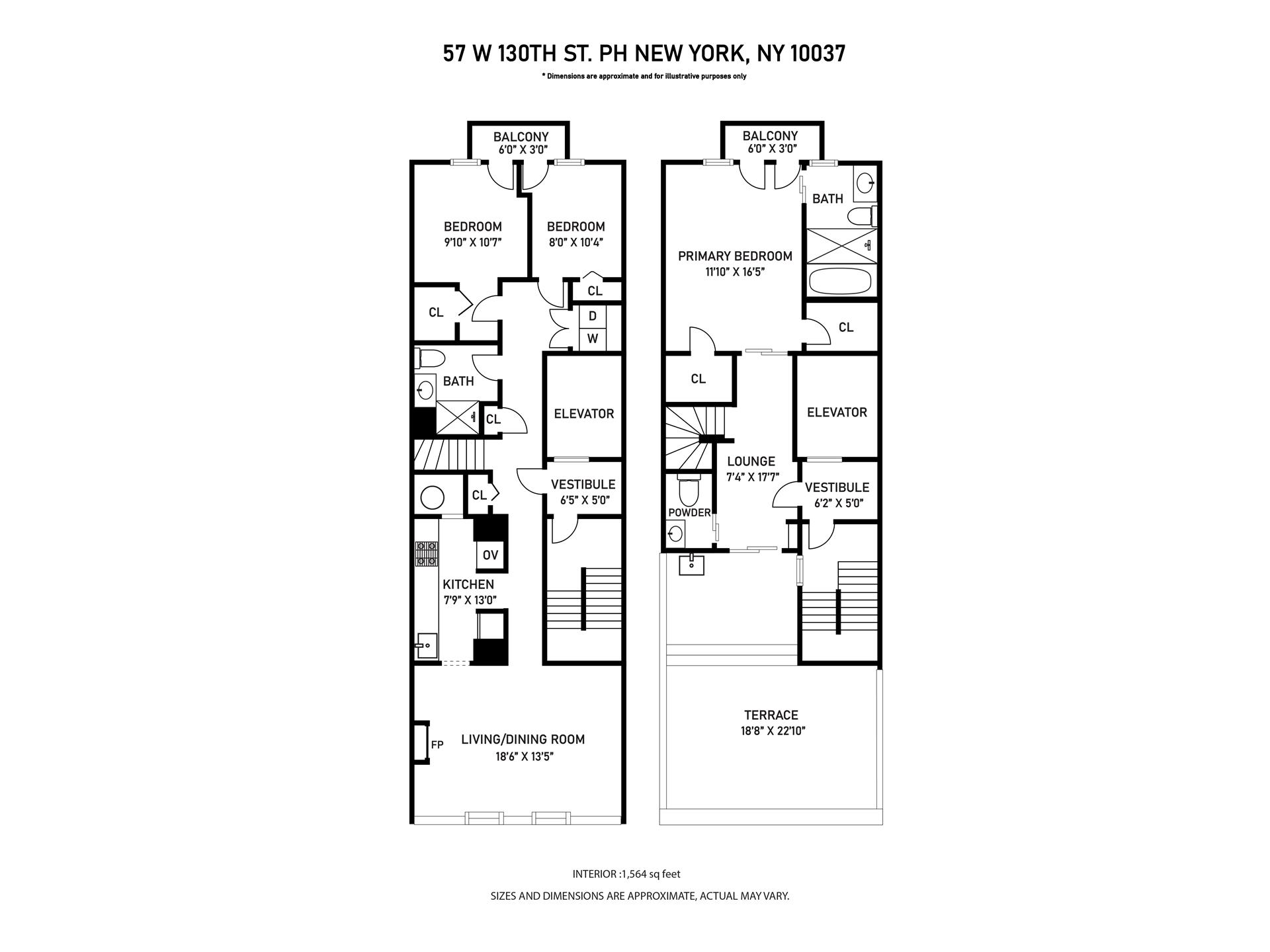 57 West 130th Street PHA West Harlem New York NY 10037