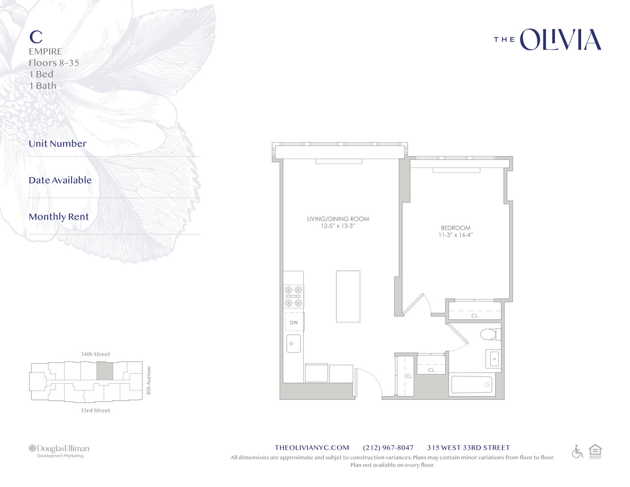 315 West 33rd Street Chelsea New York NY 10001