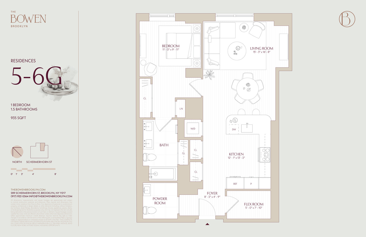 289 Schermerhorn Street 5G Downtown Brooklyn NY 11217