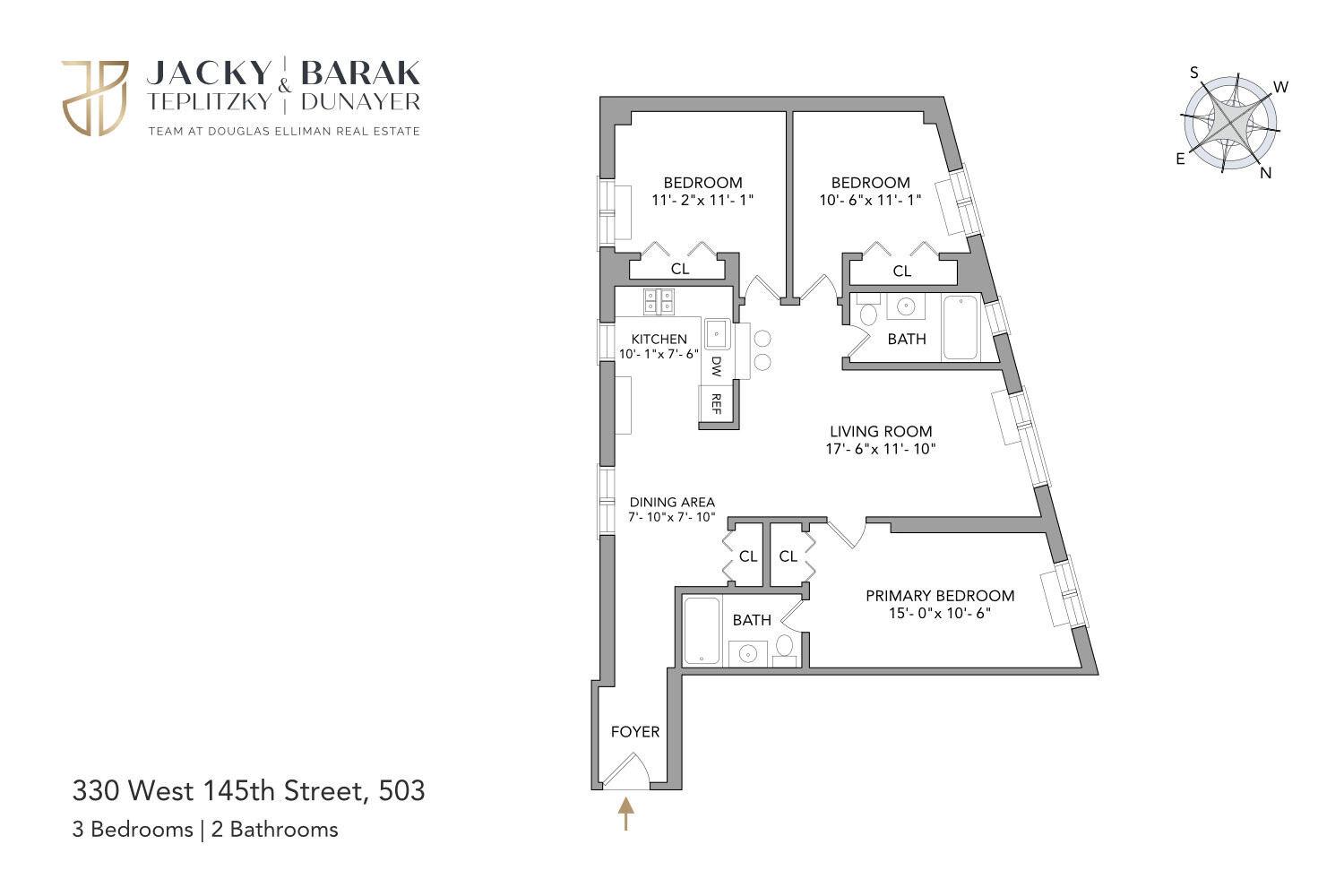 330 West 145th Street 503 Hamilton Heights New York NY 10030