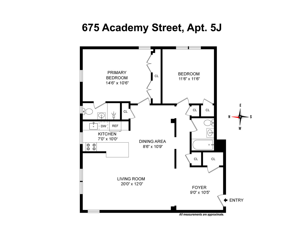 675 Academy Street 5J Inwood New York NY 10034