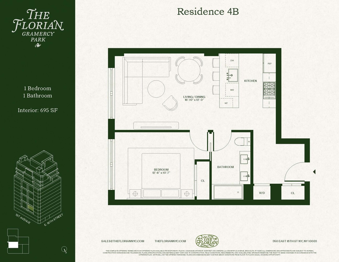 350 East 18th Street 4B Gramercy Park New York NY 10003