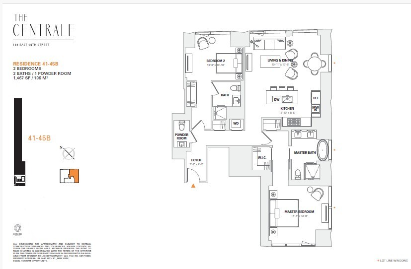 138 East 50th Street 41B Turtle Bay New York NY 10022