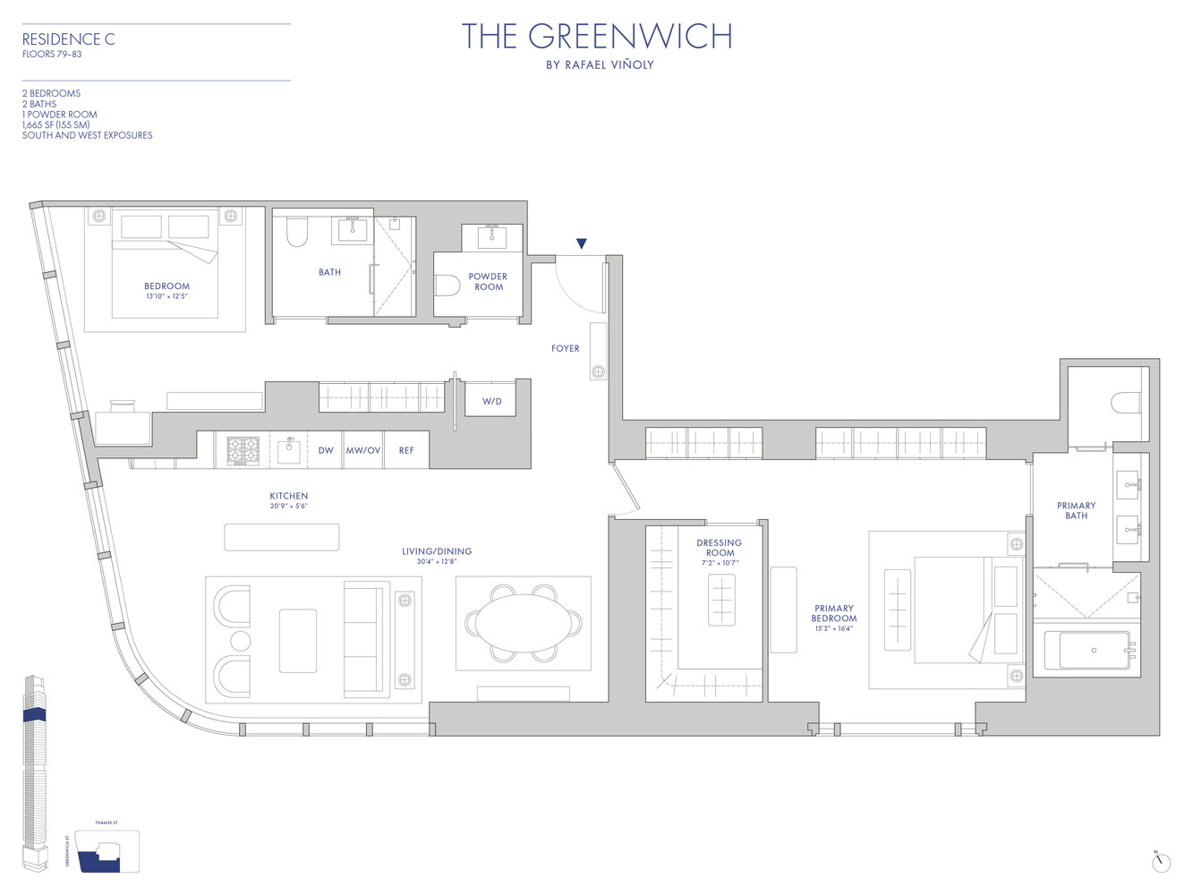 125 Greenwich Street 81C Financial District New York NY 10006
