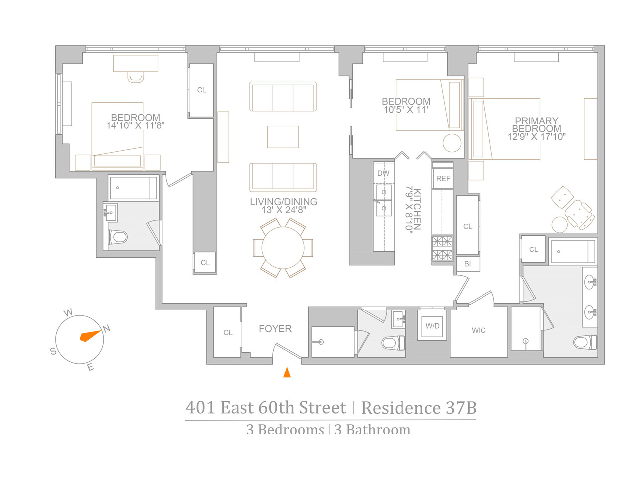 401 East 60th Street 37B Upper East Side New York NY 10022
