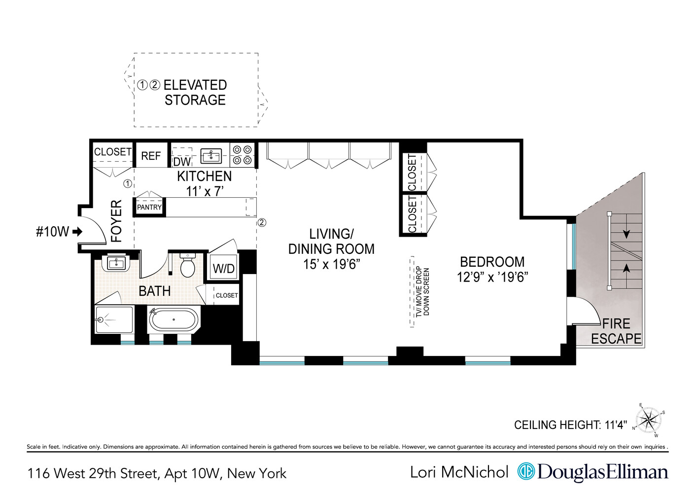 116 West 29th Street 10W Chelsea New York NY 10001