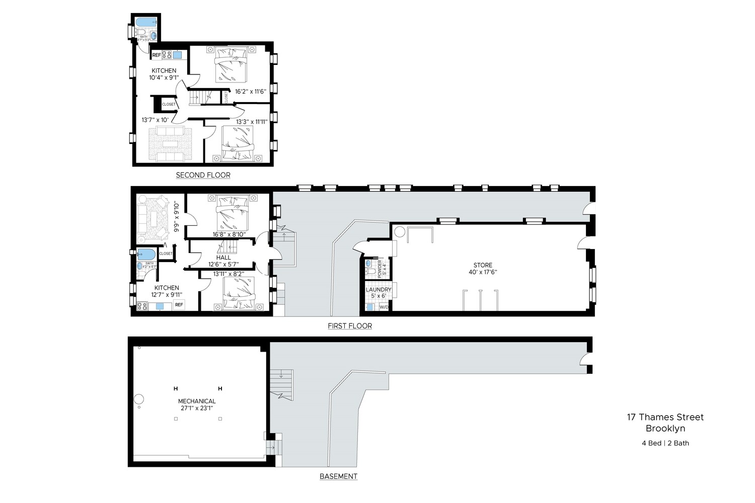 17 Thames Street East Williamsburg Brooklyn NY 11206