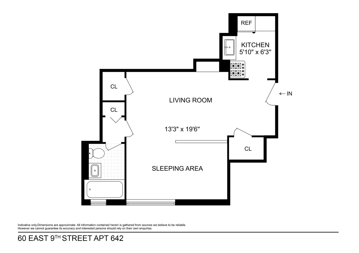 60 East 9th Street 642 Greenwich Village New York NY 10003