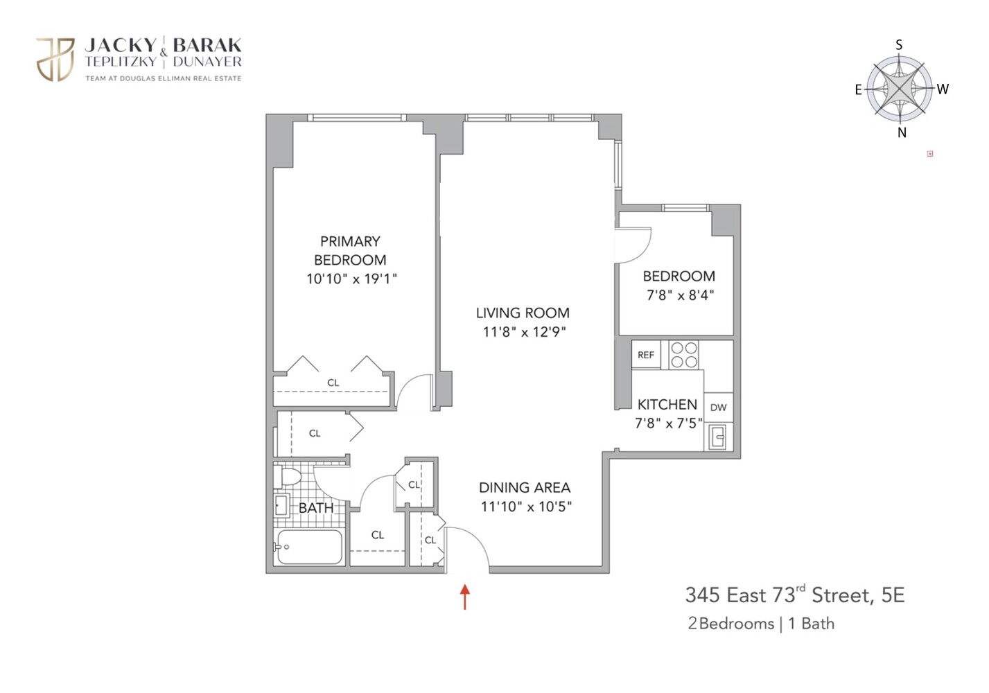 345 East 73rd Street 5E Upper East Side New York NY 10021