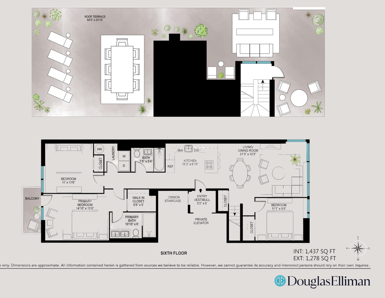 11 West 126th Street PENTHOUSE West Harlem New York NY 10027