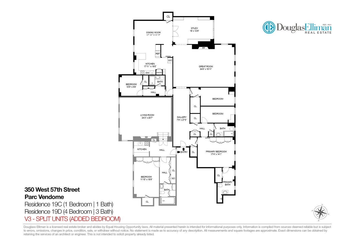 350 West 57th Street 19C Clinton New York NY 10019