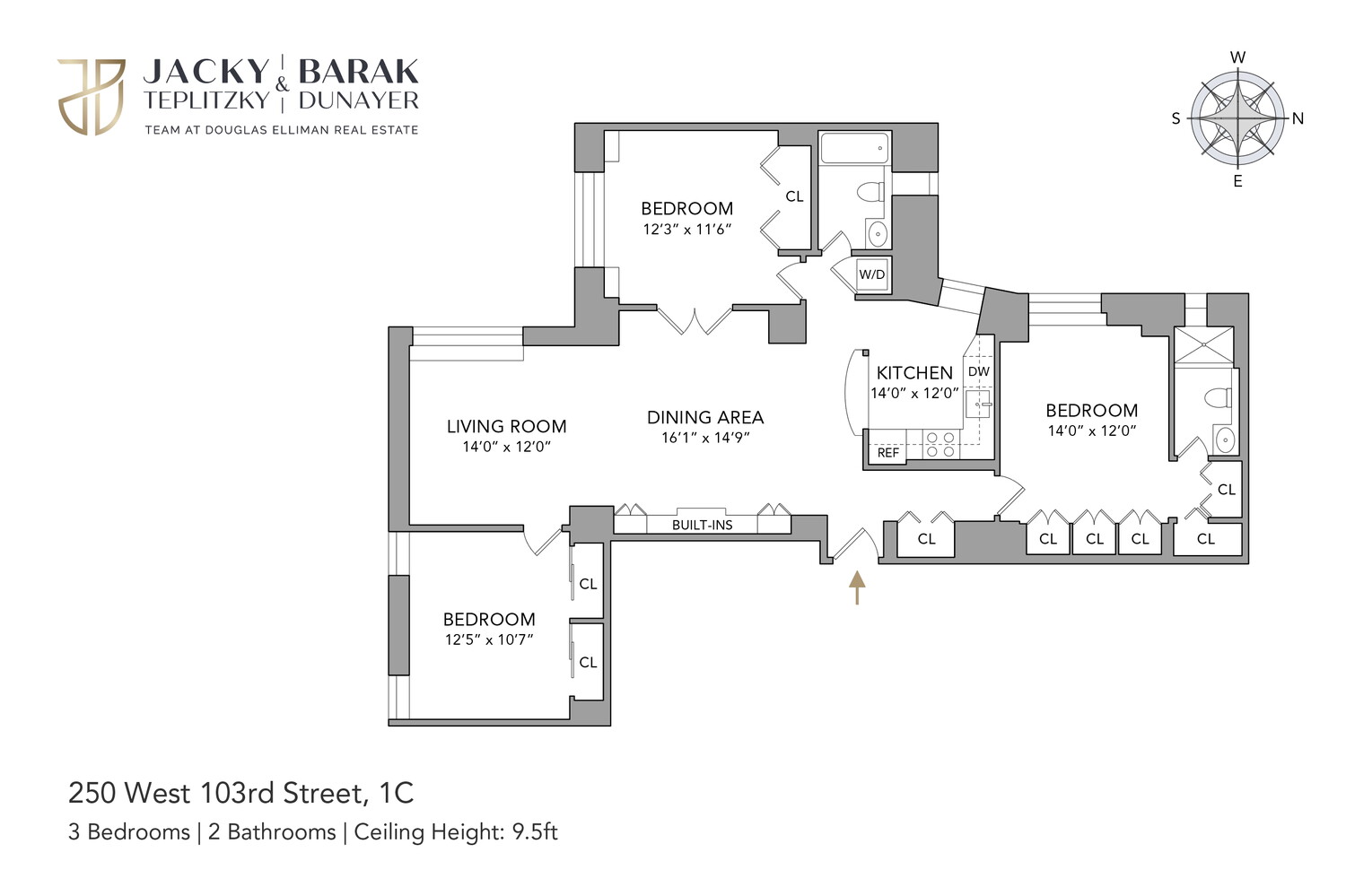 250 West 103rd Street 1C Upper West Side New York NY 10025