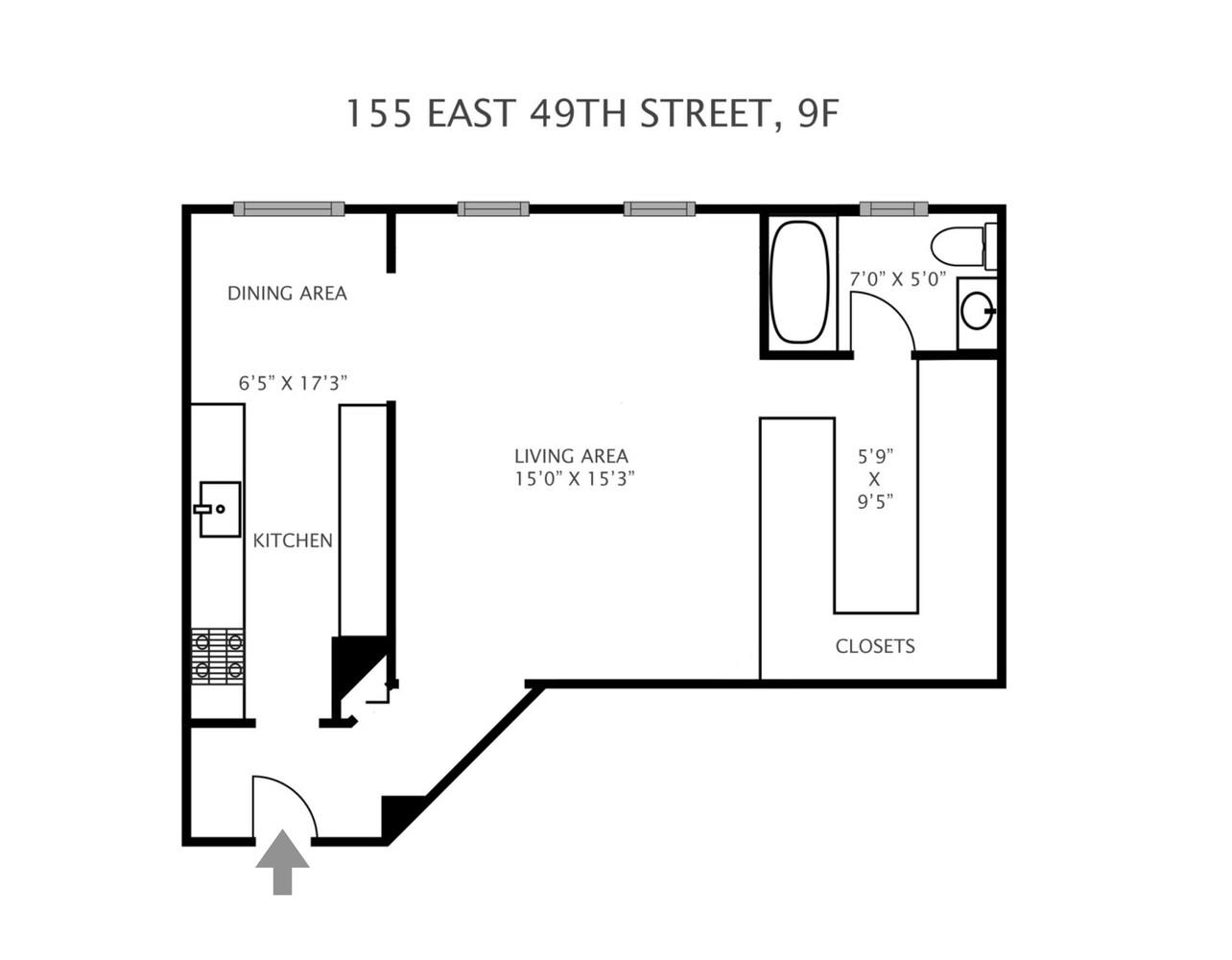 155 East 49th Street Turtle Bay New York NY 10017