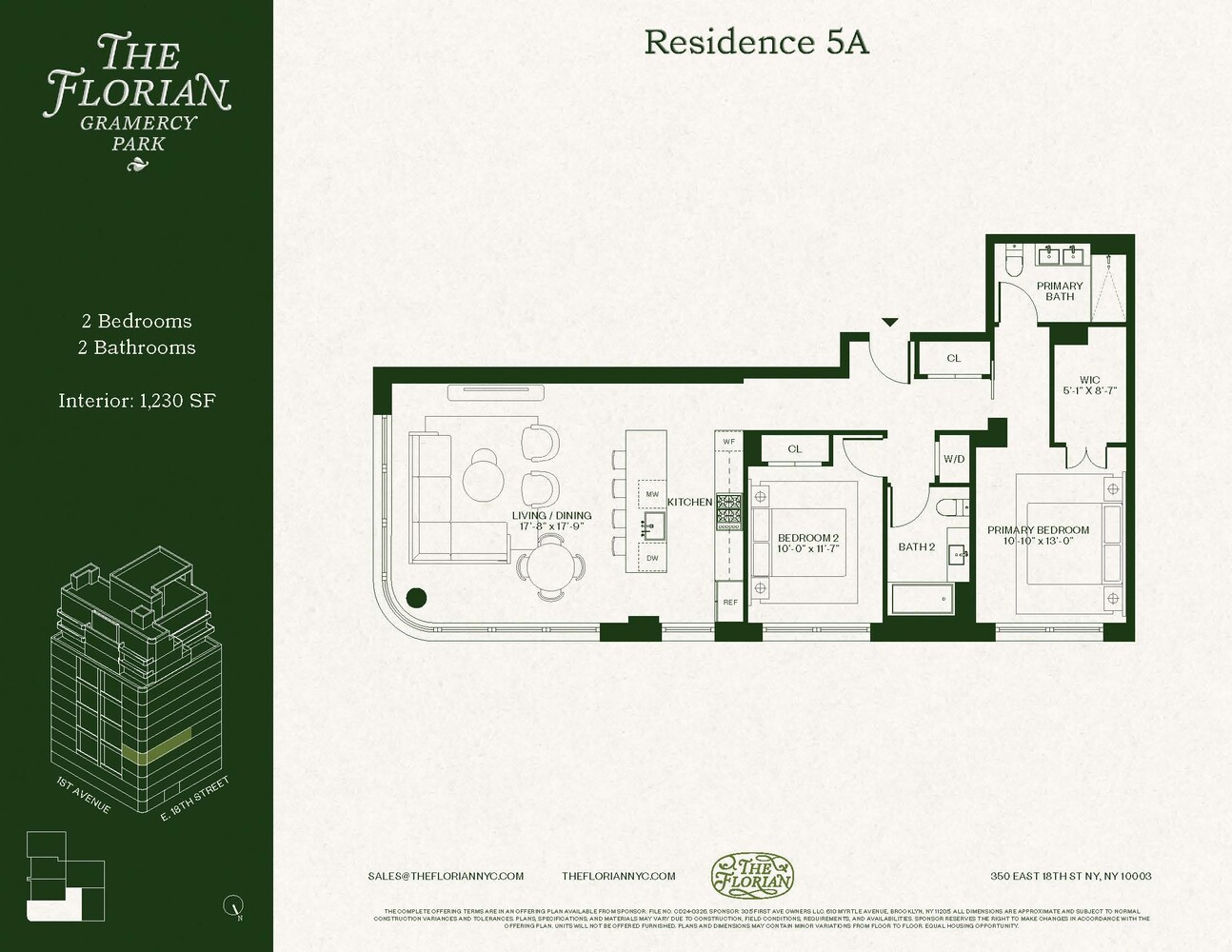 350 East 18th Street Gramercy Park New York NY 10003