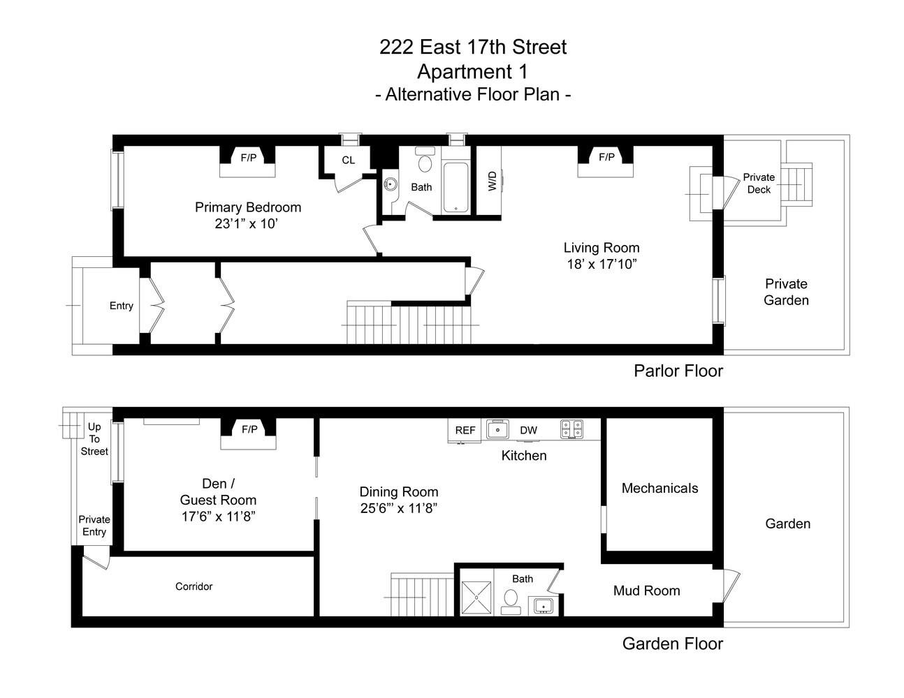 222 East 17th Street GARDEN Gramercy Park New York NY 10003