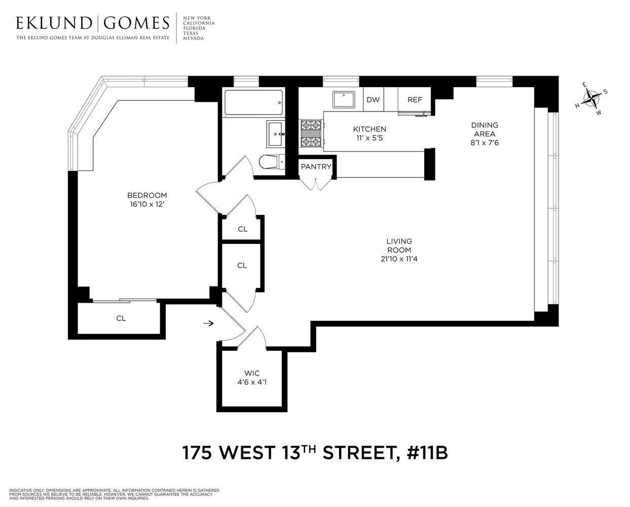 175 West 13th Street 11B Greenwich Village New York NY 10011