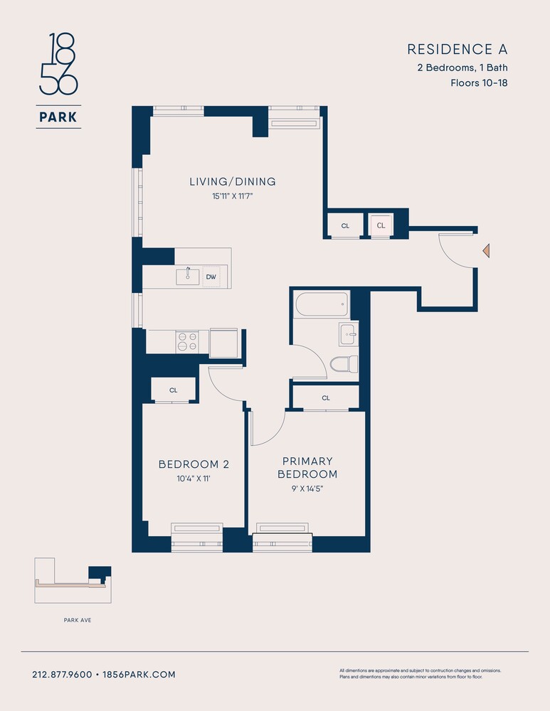 1856 Park Avenue 17A East Harlem New York NY 10035