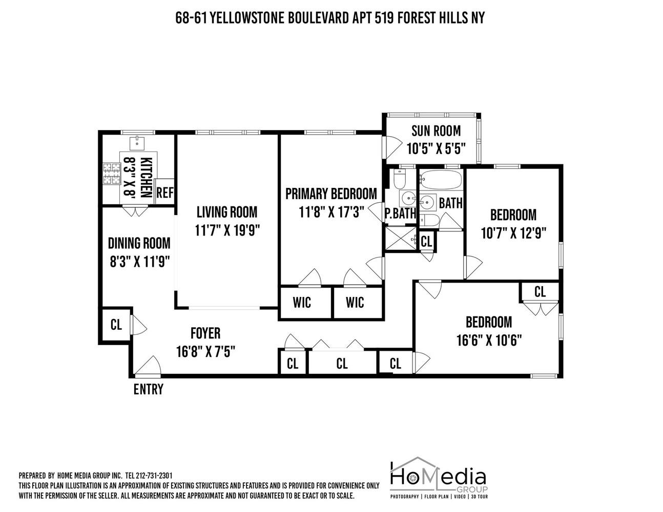 68-61 Yellowstone Blvd. 519 Forest Hills Queens NY 11375