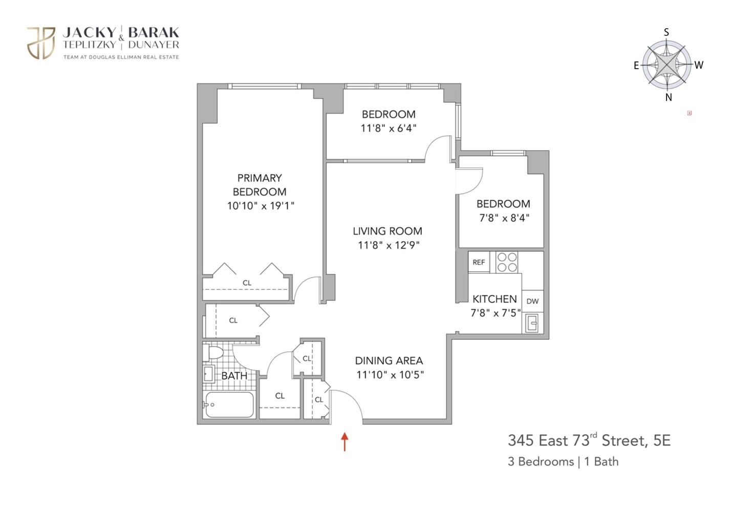 345 East 73rd Street 5E Upper East Side New York NY 10021