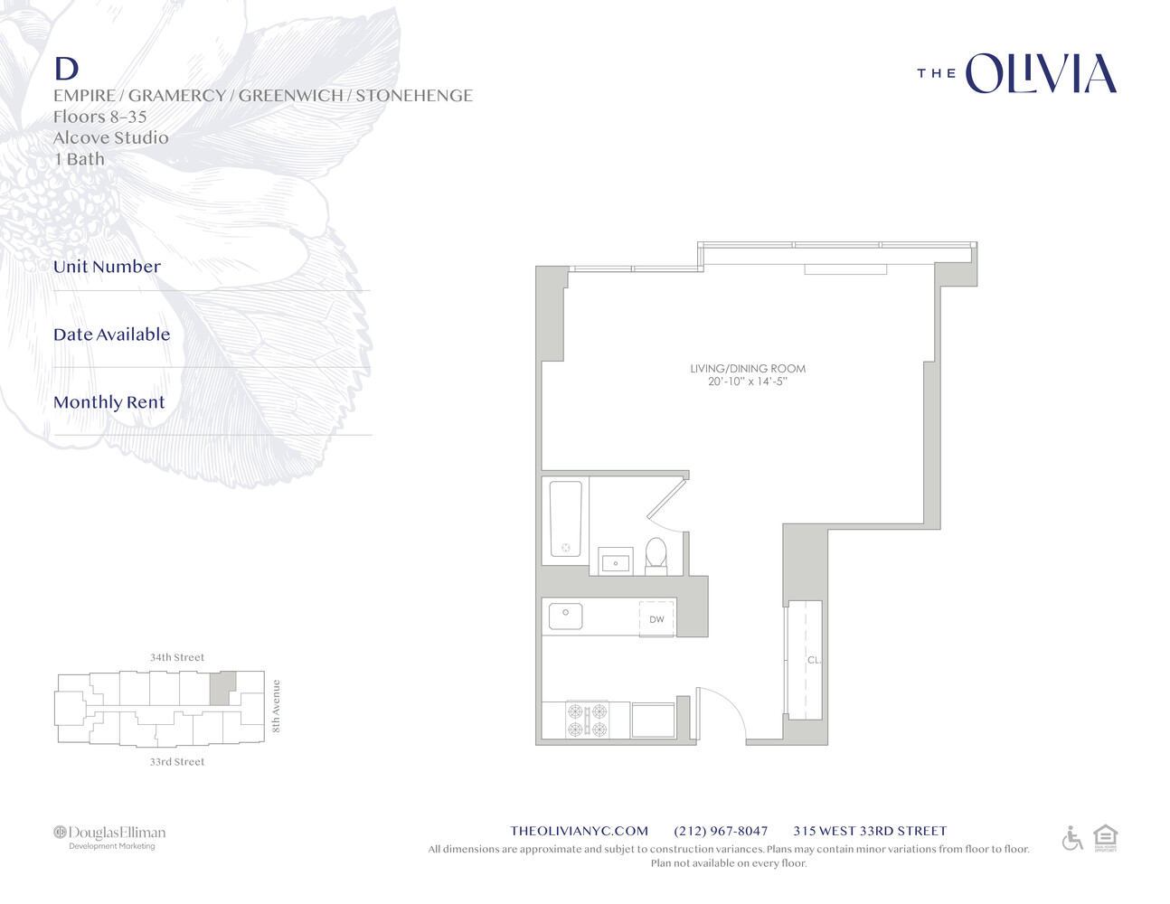 315 West 33rd Street Chelsea New York NY 10001