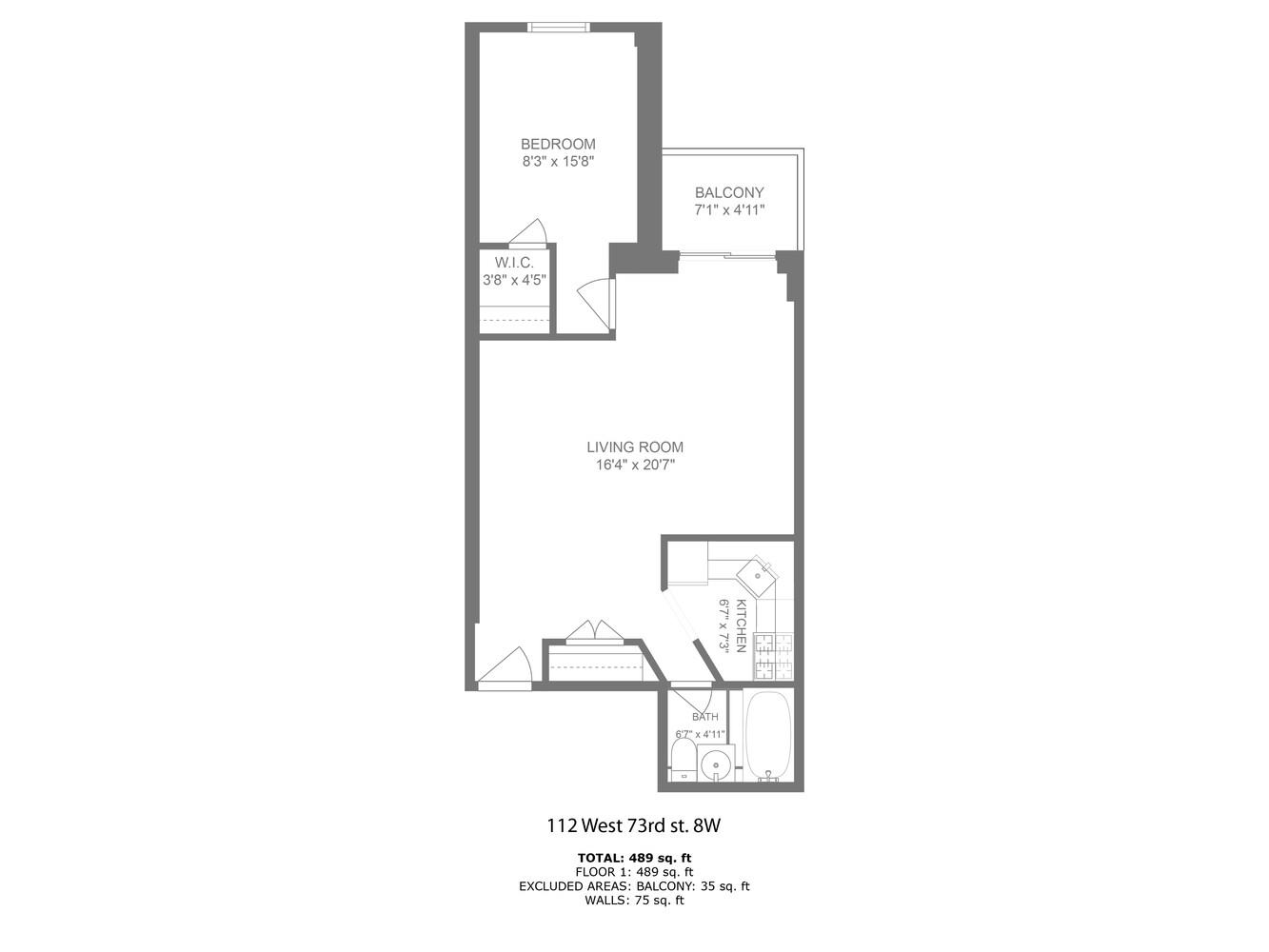 112 West 73rd Street 6W Upper West Side New York NY 10023