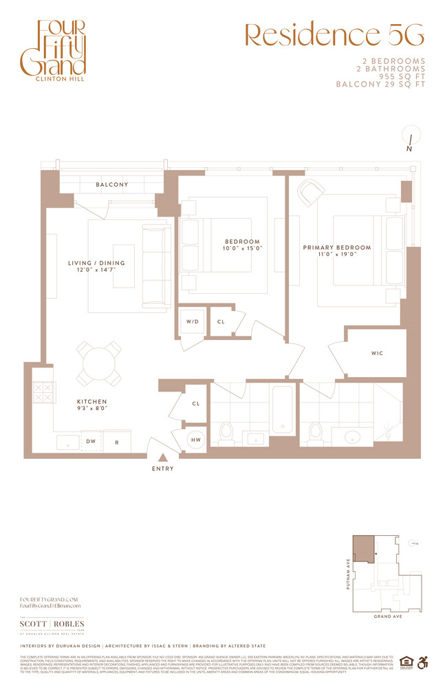 450 Grand Avenue 5G Clinton Hill Brooklyn NY 11238