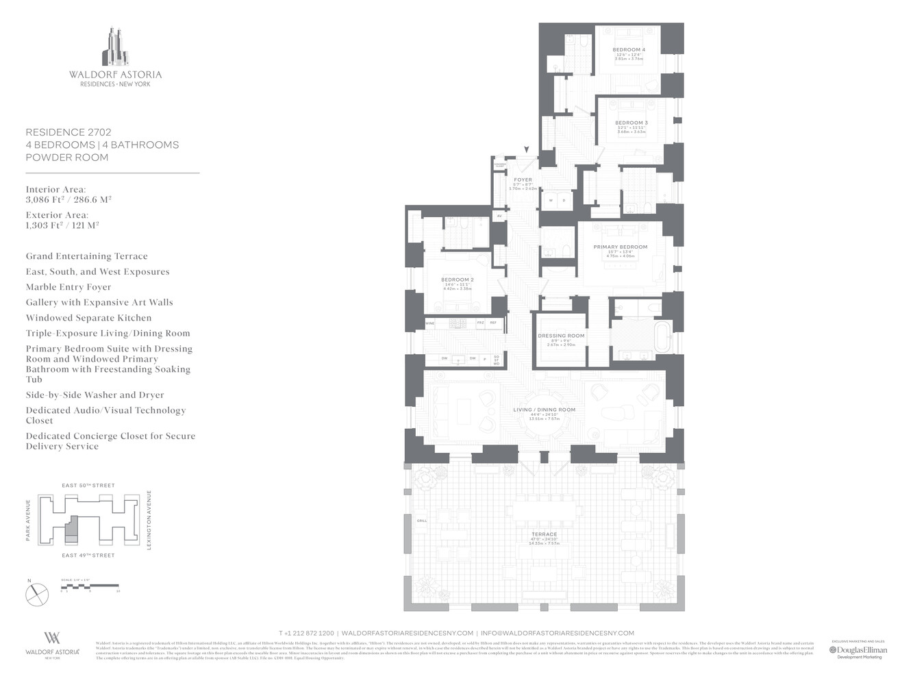 100 East 50th Street 2702 Midtown East New York NY 10022