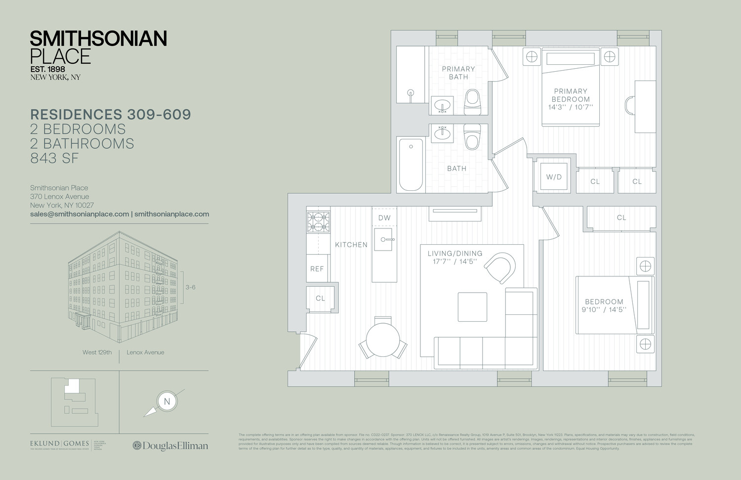 370 Lenox Avenue West Harlem New York NY 10027