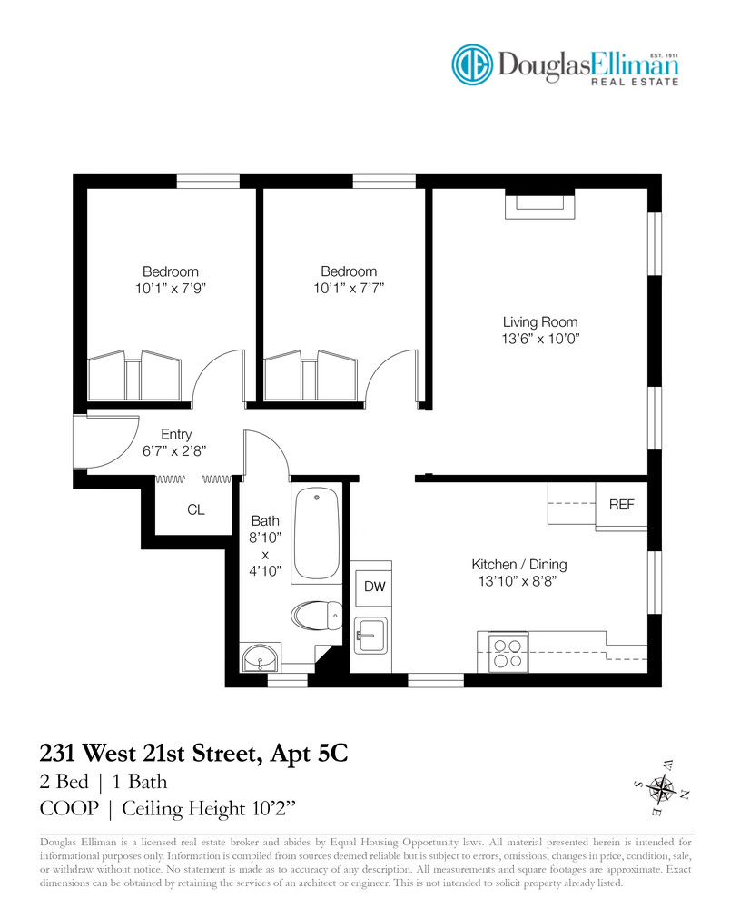 231 West 21st Street 5C Chelsea New York NY 10011