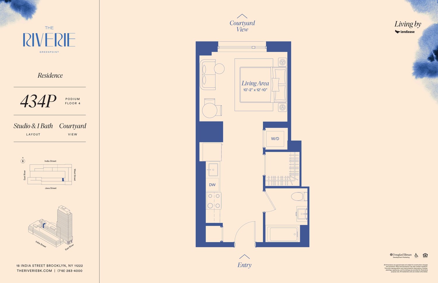 18 India Street 434P Greenpoint Brooklyn NY 11222