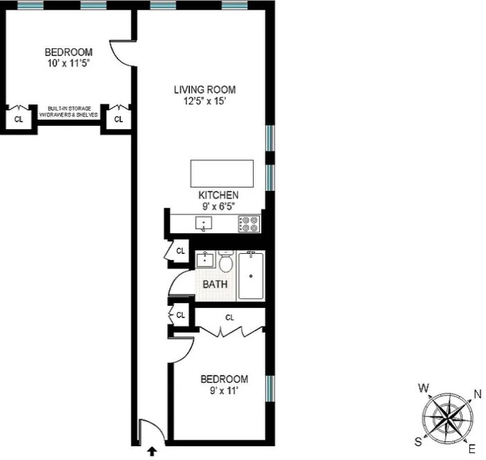 1264 Amsterdam Avenue 3D Morningside Heights New York NY 10027