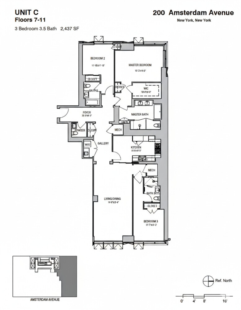 200 Amsterdam Avenue 11C Lincoln Square New York NY 10023