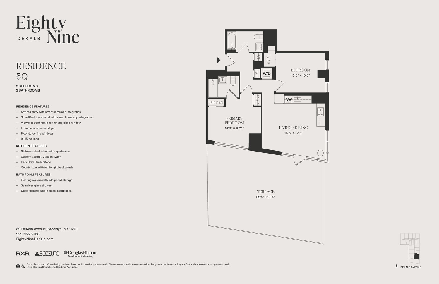 89 De Kalb Avenue Fort Greene Brooklyn NY 11201