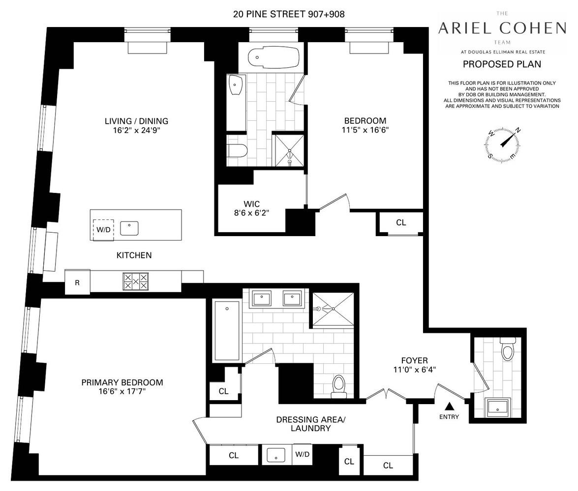 20 Pine Street 907/908 Financial District New York NY 10005