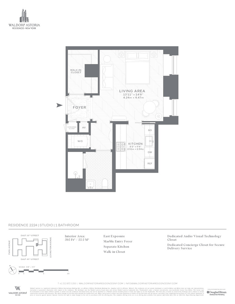 100 East 50th Street 2224 Midtown East New York NY 10022