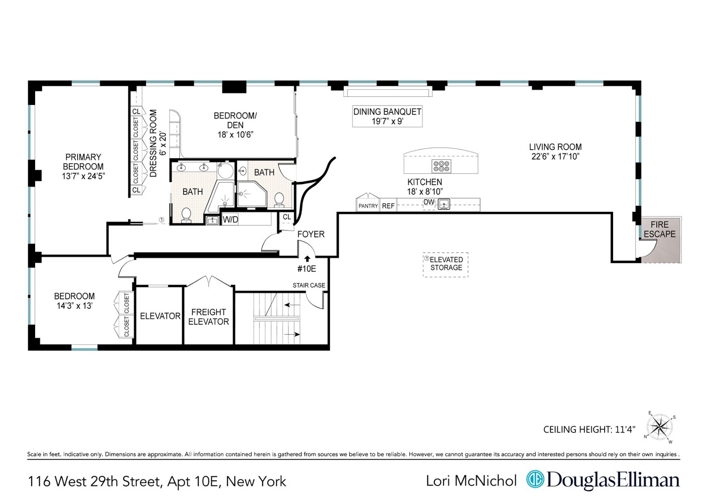 116 West 29th Street 10E Chelsea New York NY 10001