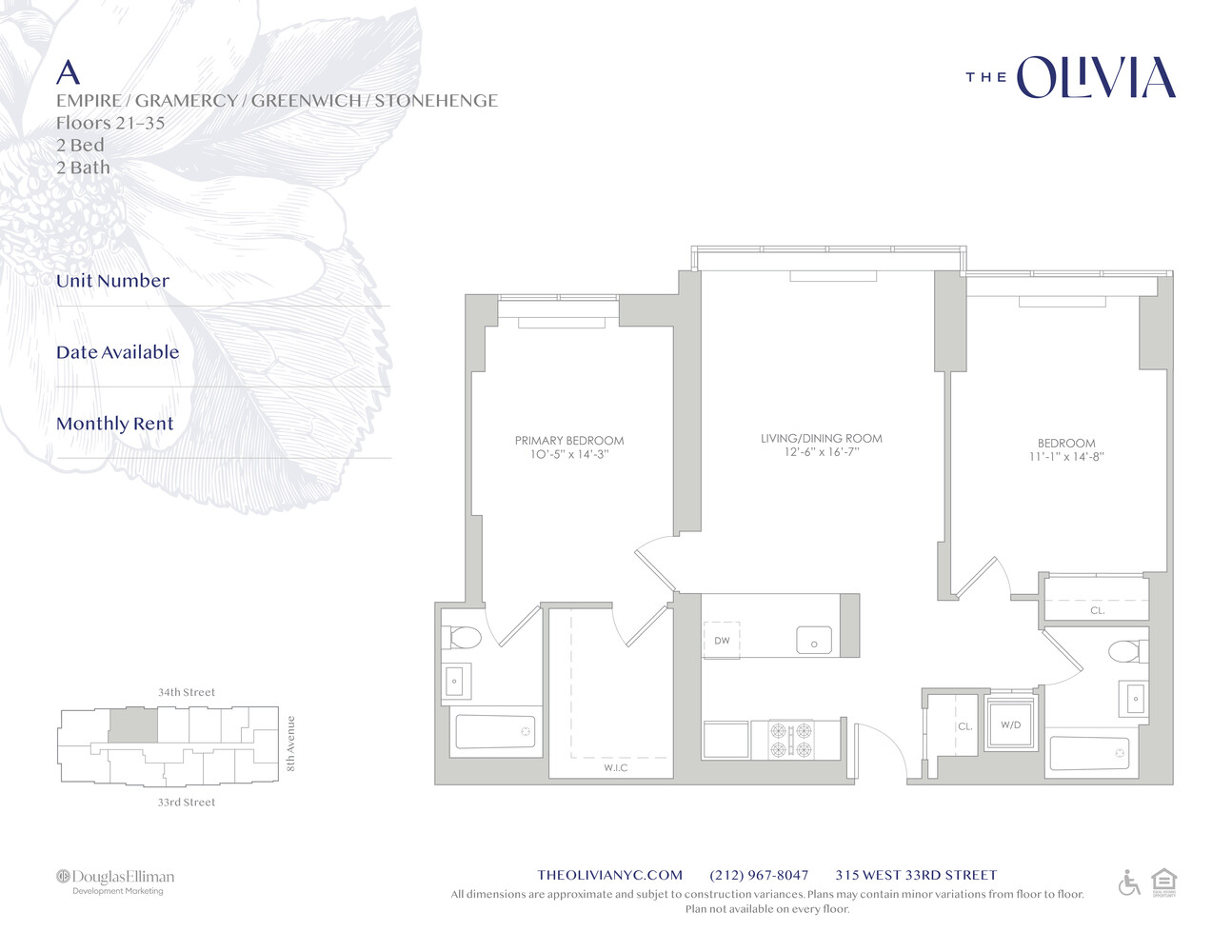 315 West 33rd Street Chelsea New York NY 10001