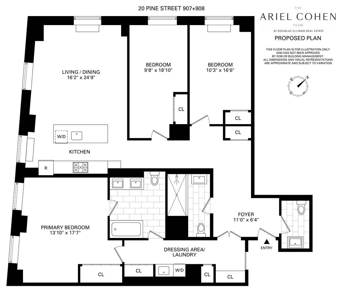20 Pine Street 907/908 Financial District New York NY 10005