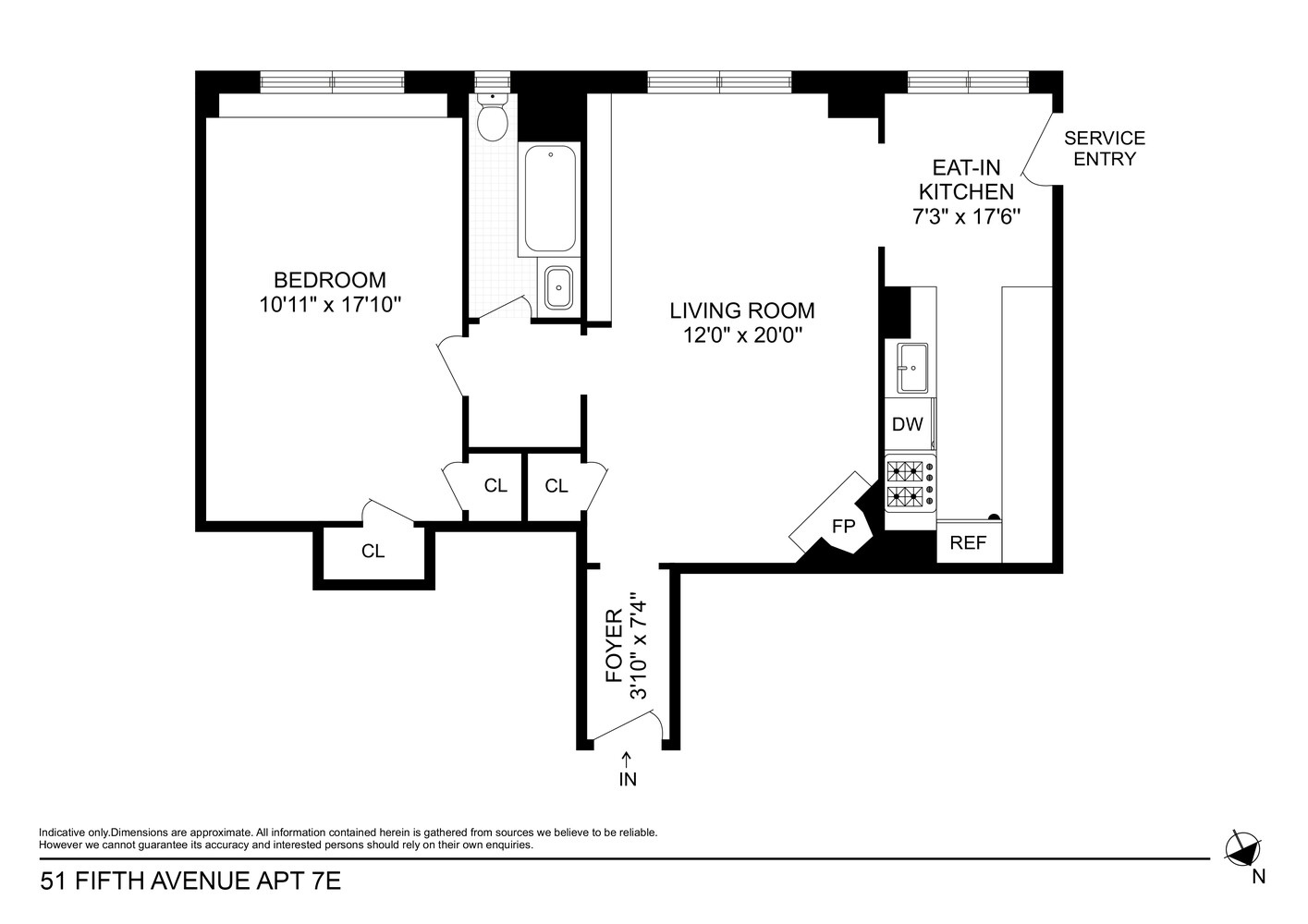 51 Fifth Avenue 7E Greenwich Village New York NY 10003