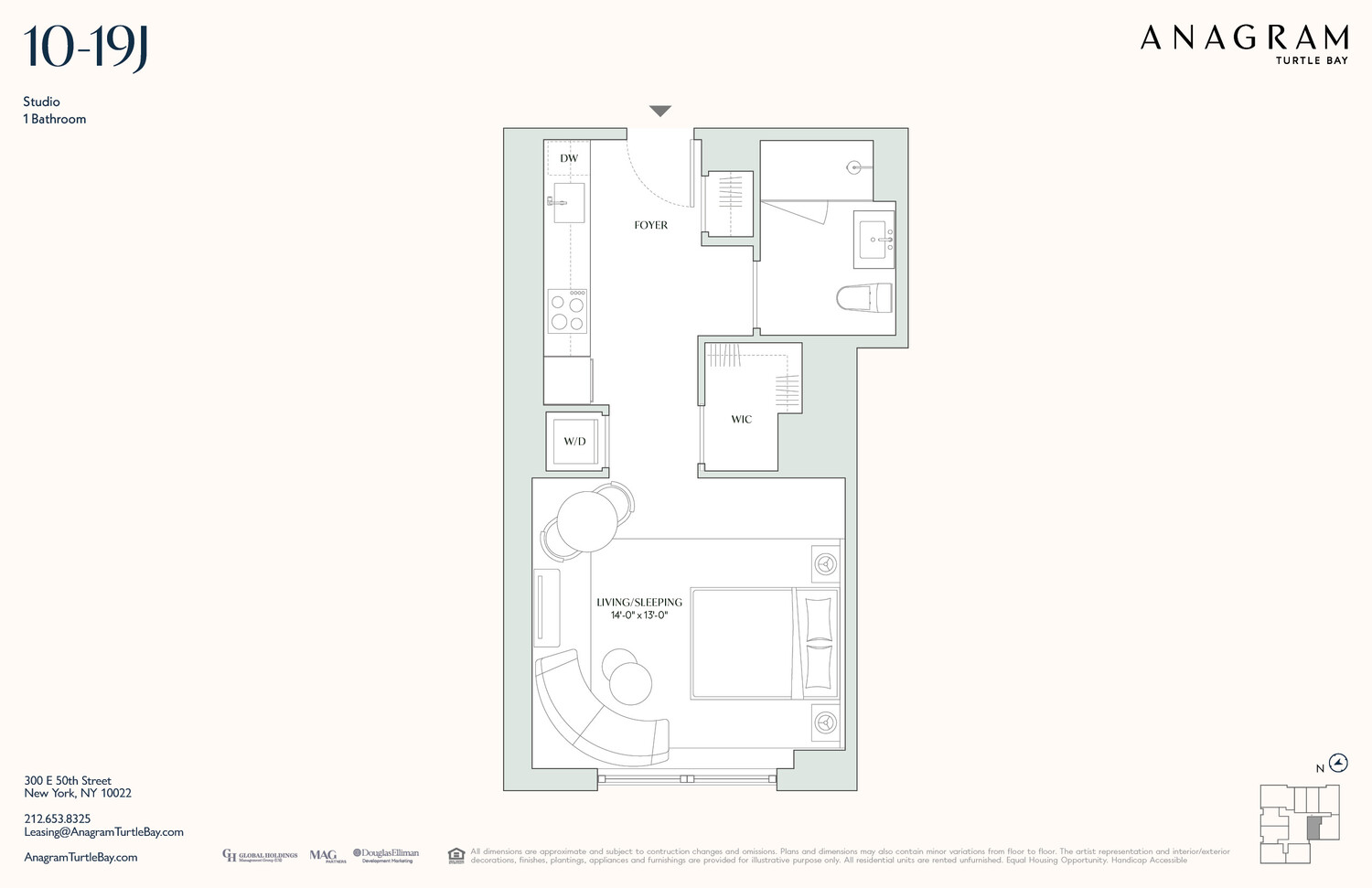 300 East 50th Street 11J Turtle Bay New York NY 10022