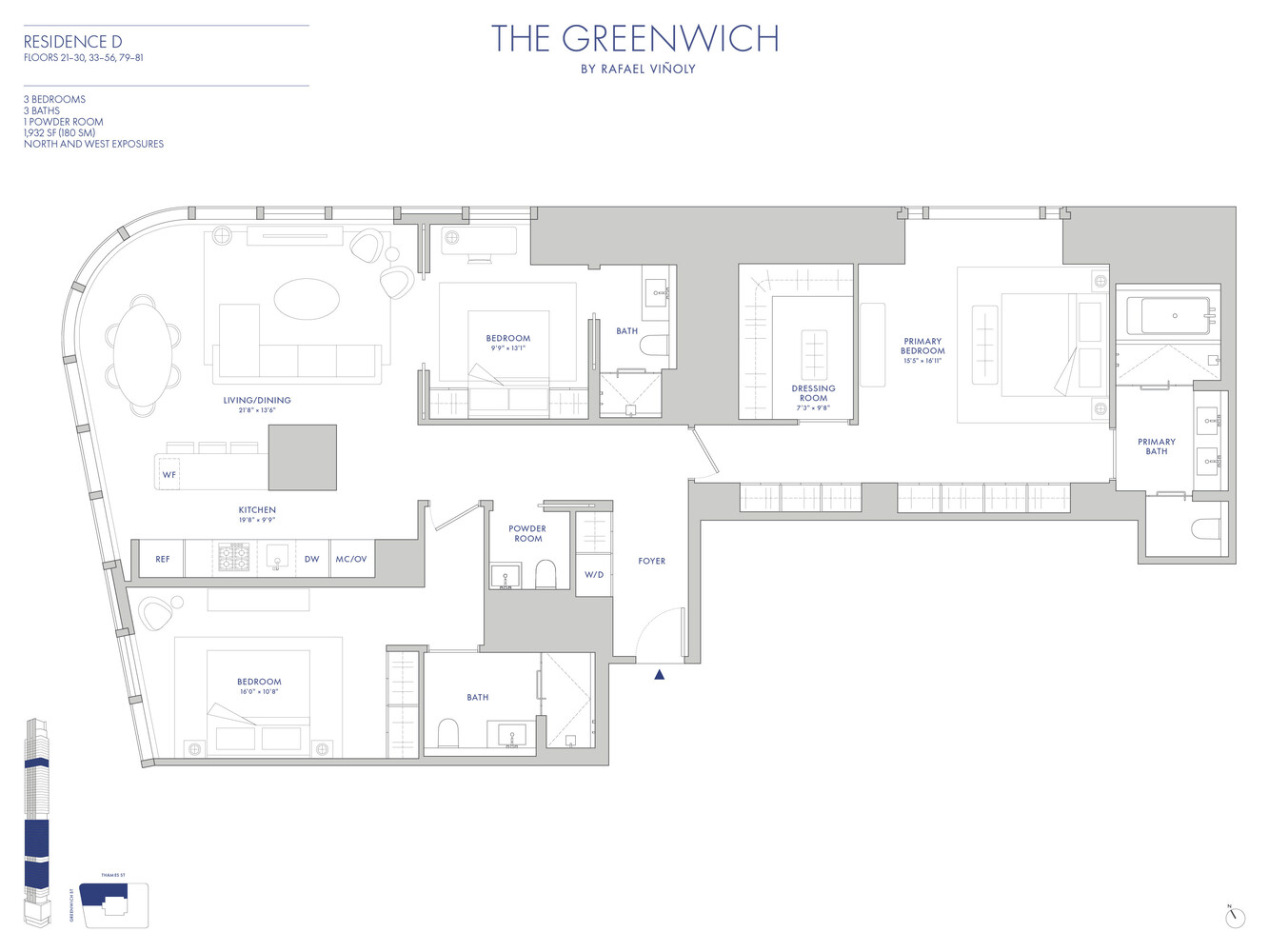 125 Greenwich Street 21D Financial District New York NY 10006
