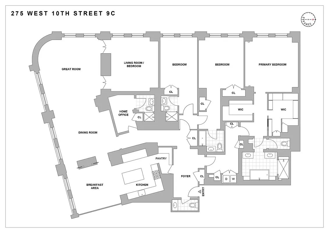 275 West 10th Street W. Greenwich Village New York NY 10014