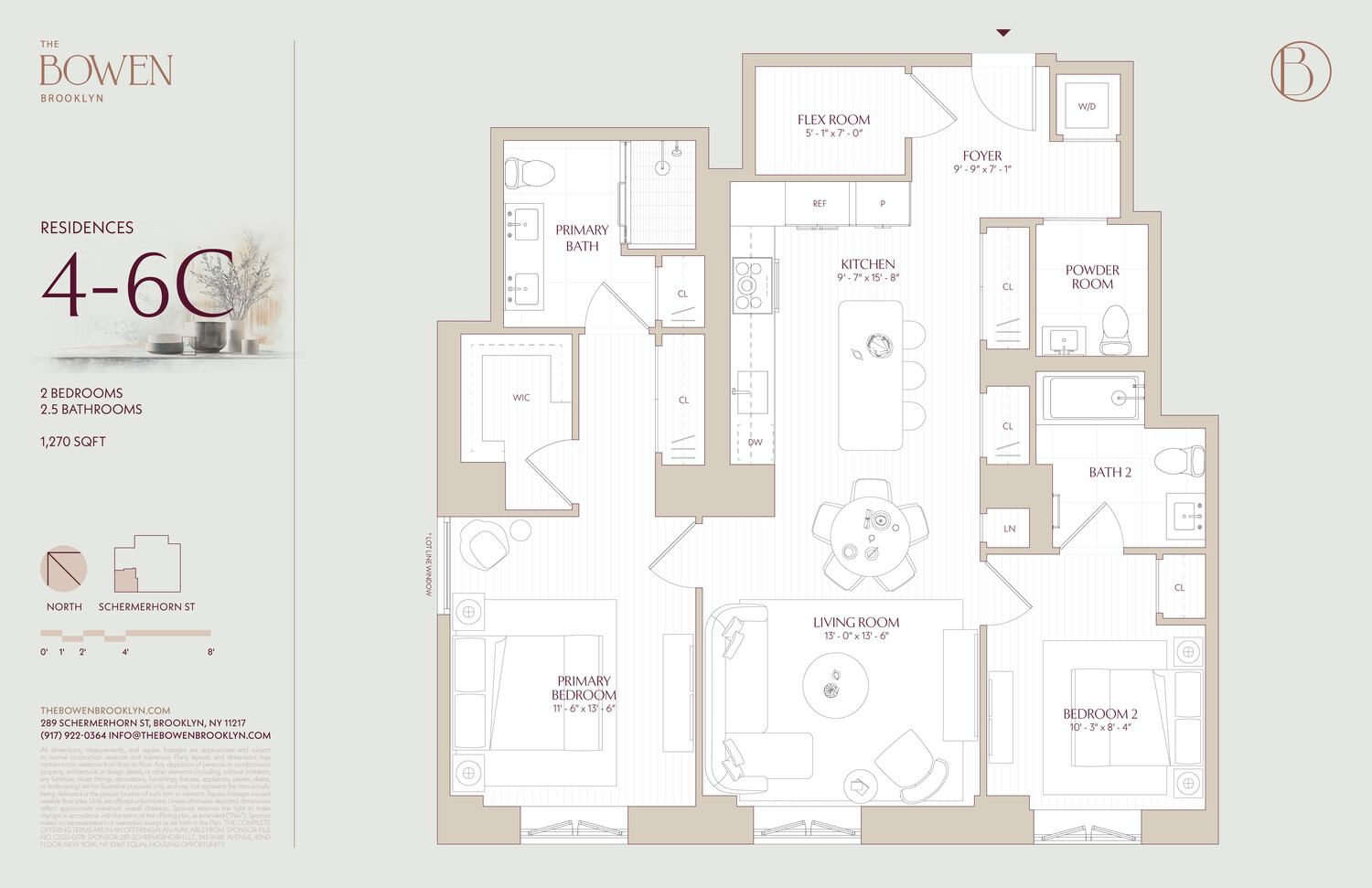 289 Schermerhorn Street 5C Downtown Brooklyn NY 11217