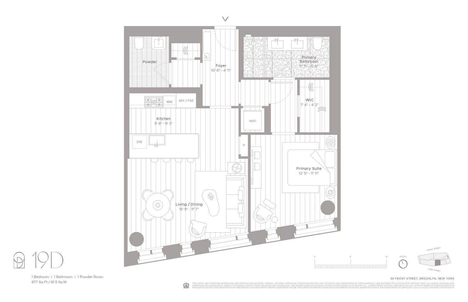 30 Front Street 19D Dumbo Brooklyn NY 11201