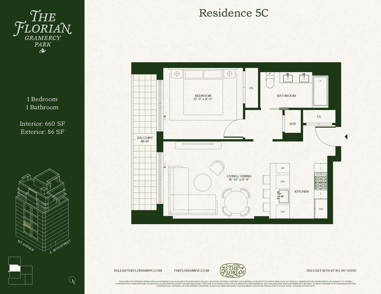 350 East 18th Street Gramercy Park New York NY 10003