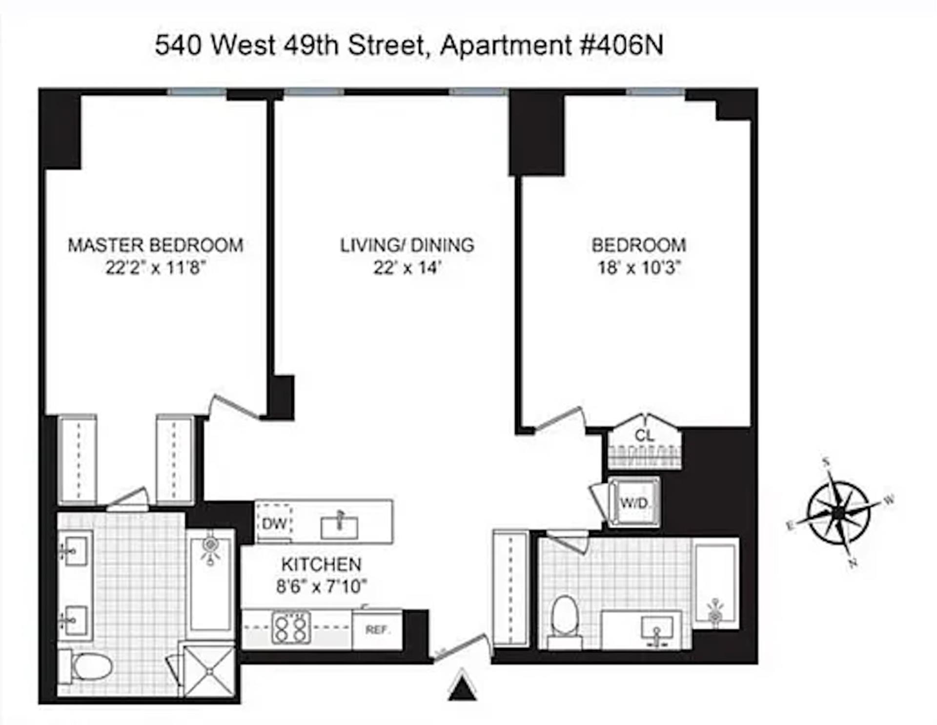 540 West 49th Street Clinton New York NY 10019