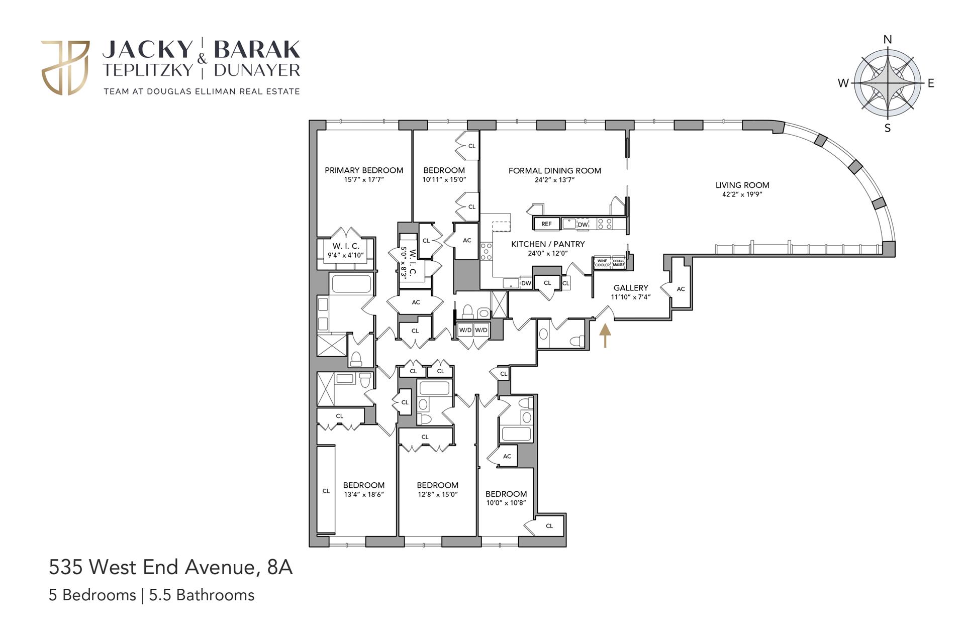 535 West End Avenue Upper West Side New York NY 10024