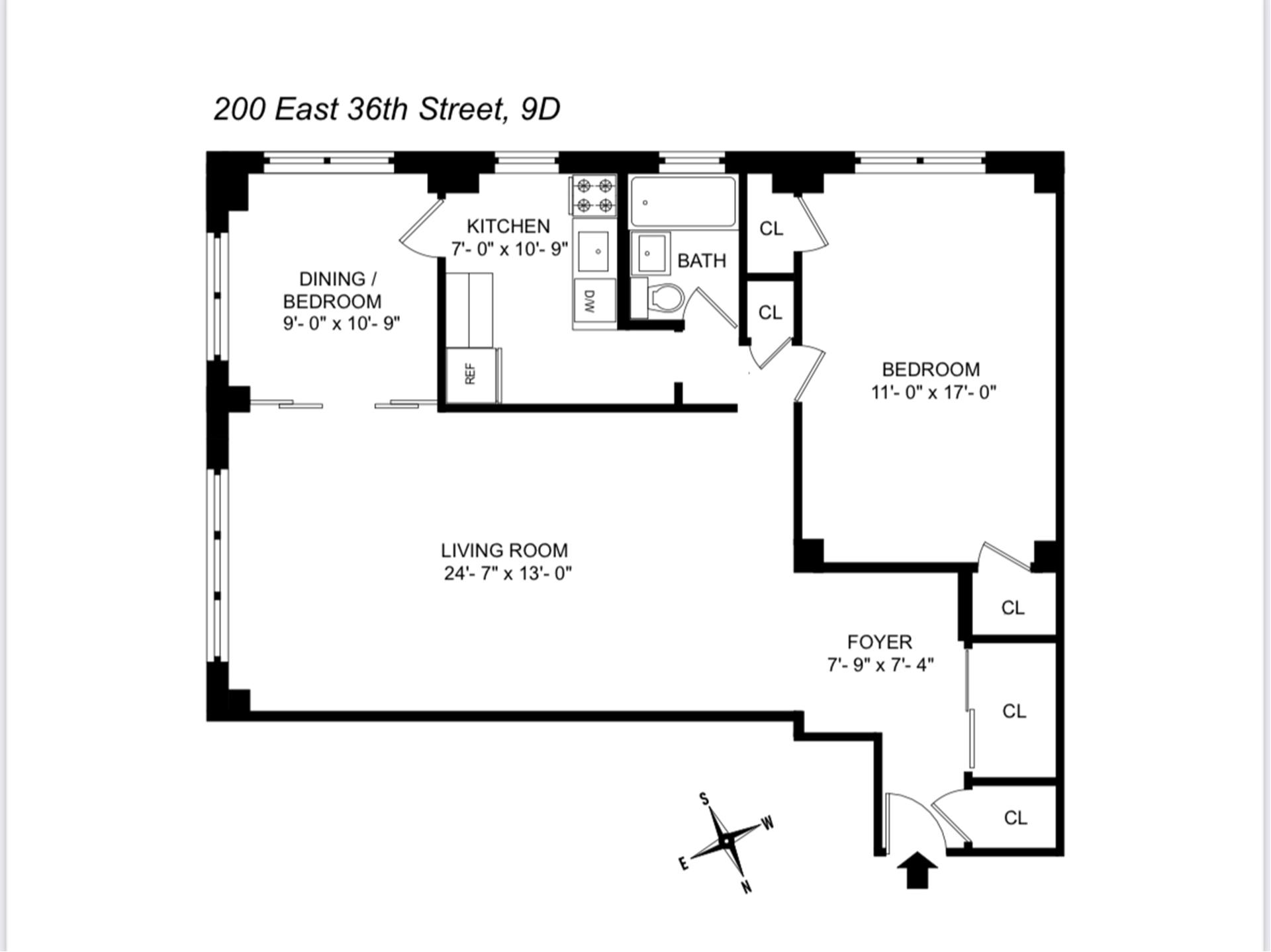 200 East 36th Street 9D Murray Hill New York NY 10016