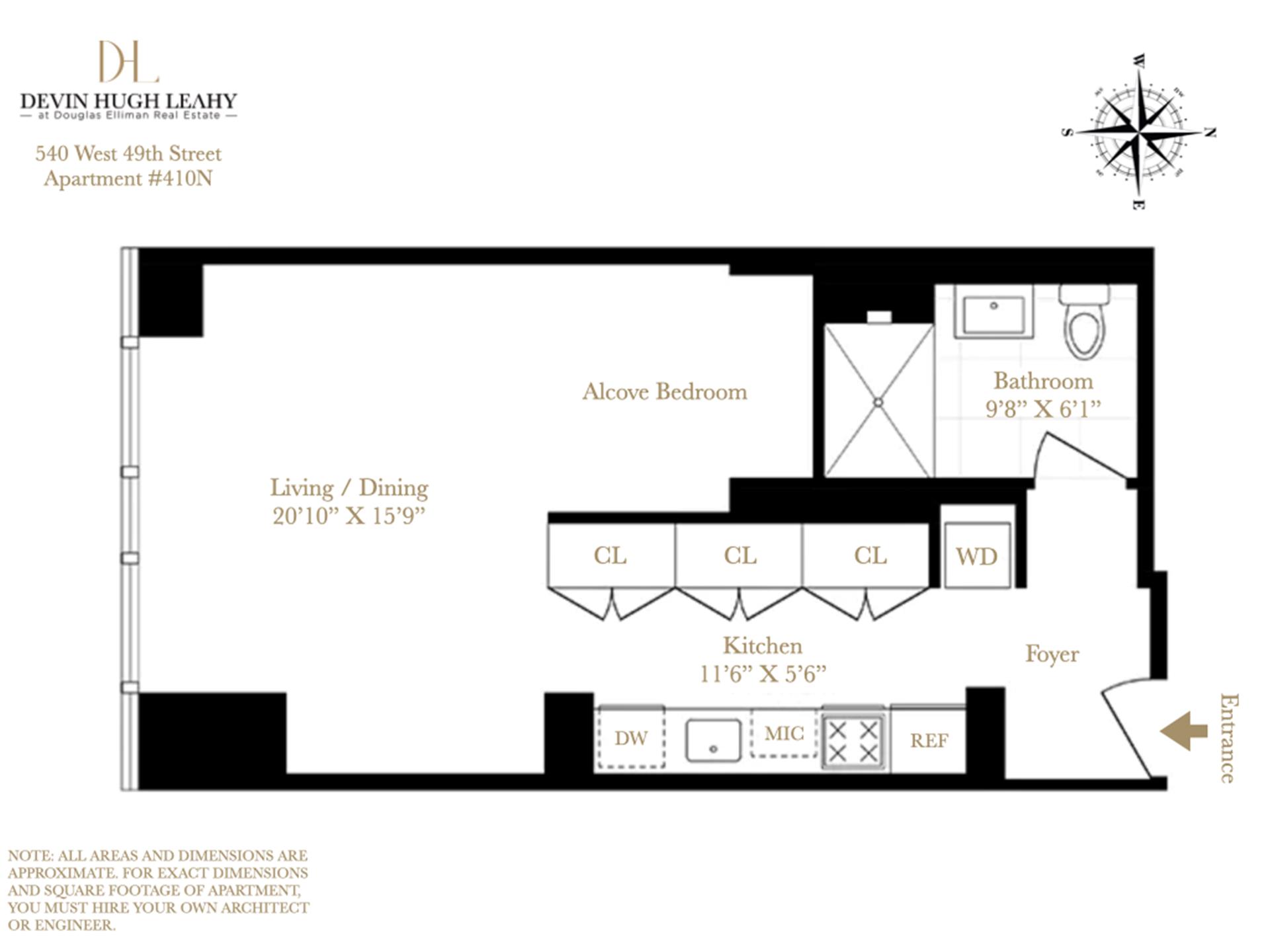 540 West 49th Street Clinton New York NY 10019